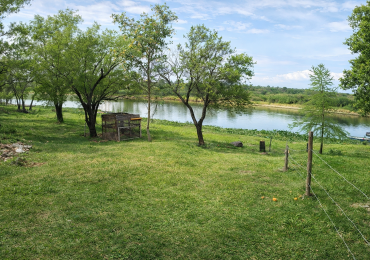 Terreno en venta sobre la costa en Romang - Frente al rio, listo para disfrutar