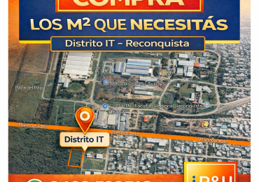 Lote industrial en venta en Distrito IT - Reconquista, Santa Fe